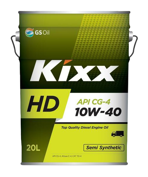 Моторное масло KIXX HD CG-4 10W40, 20л
